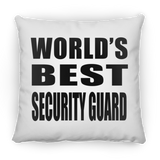 World's Best Security Guard - Throw Pillow