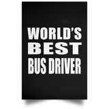 World's Best Bus Driver - Poster Portrait