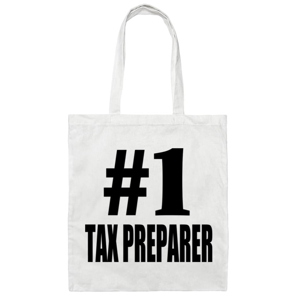 Number One #1 Tax Preparer - Tote Bag White