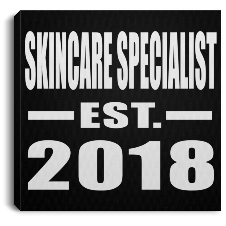 Skincare Specialist Established EST. 2018 - Canvas Square