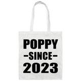 Poppy Since 2023 - Tote Bag White