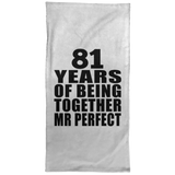 81st Anniversary 81 Years Of Being Mr Perfect - Hand Towel