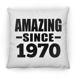54th Birthday Amazing Since 1970 - Throw Pillow