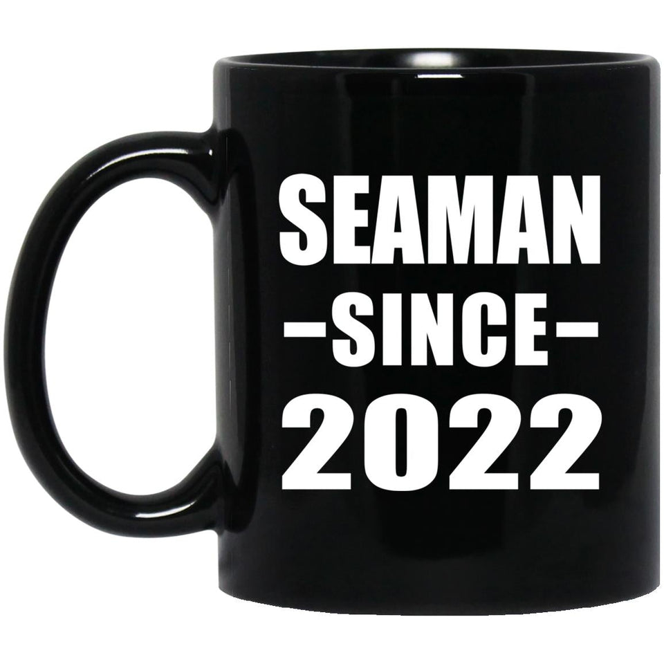 Seaman Since 2022 - 11oz Coffee Mug Black