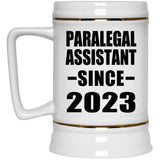 Paralegal Assistant Since 2023 - Beer Stein