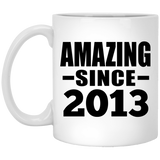 11th Birthday Amazing Since 2013 - 11 Oz Coffee Mug