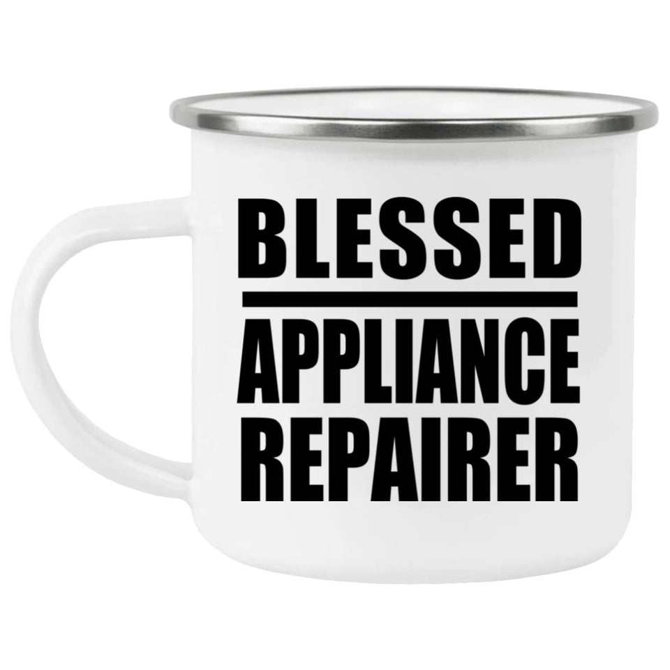 Blessed Appliance Repairer - 12oz Camping Mug