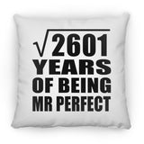 51st Anniversary Square Root of 2601 Years of Mr Perfect - Throw Pillow