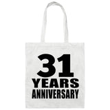 31st Anniversary 31 Years - Tote Bag White