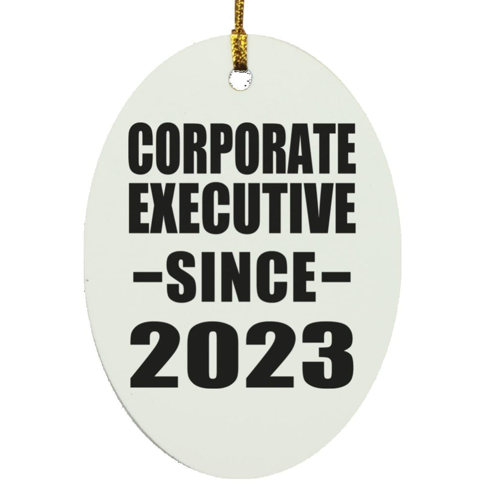Corporate Executive Since 2023 - Oval Ornament