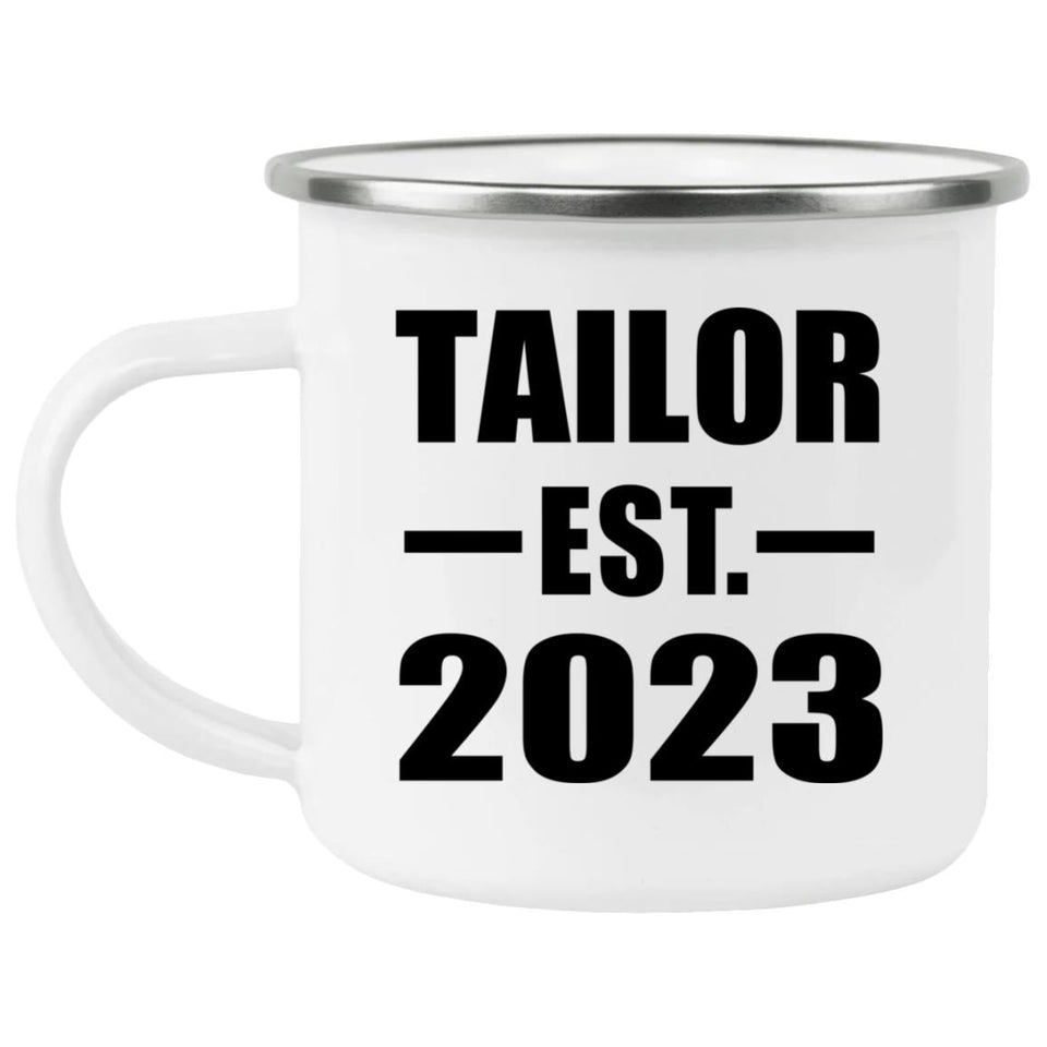 Tailor Established EST. 2023 - 12oz Camping Mug