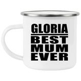Gloria Best Mum Ever - 12oz Camping Mug