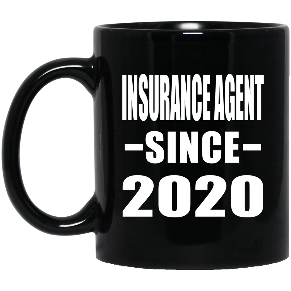 Insurance Agent Since 2020 - 11oz Coffee Mug Black