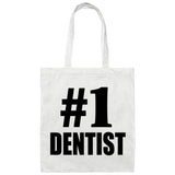 Number One #1 Dentist - Tote Bag White