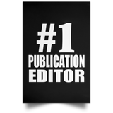 Number One #1 Publication Editor - Poster Portrait