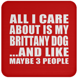 All I Care About Is My Brittany Dog - Coaster