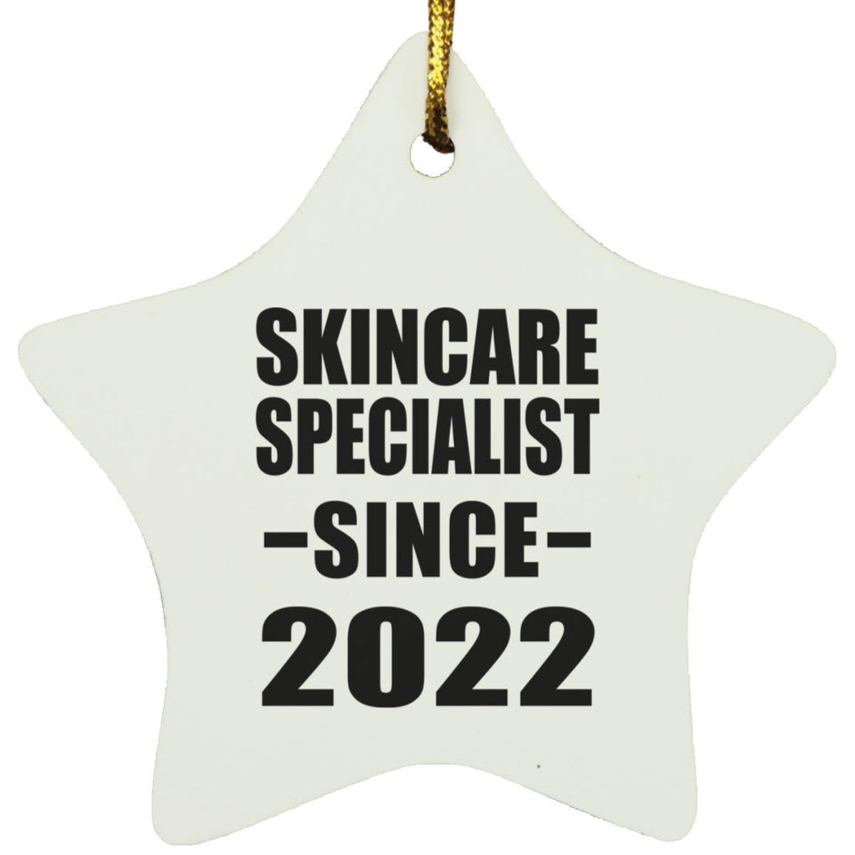 Skincare Specialist Since 2022 - Star Ornament