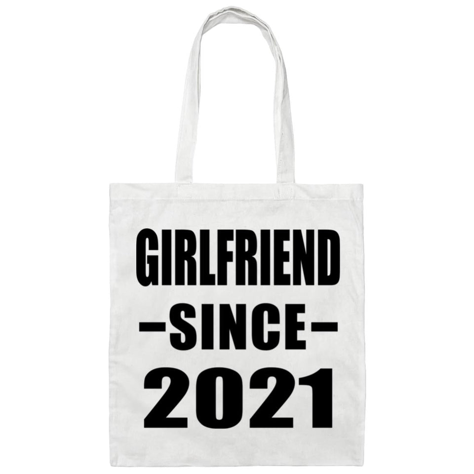 Girlfriend Since 2021 - Tote Bag White