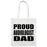 Proud Audiologist Dad - Tote Bag White
