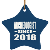 Archeologist Since 2018 - Star Ornament