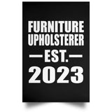 Furniture Upholsterer Established EST. 2023 - Poster Portrait