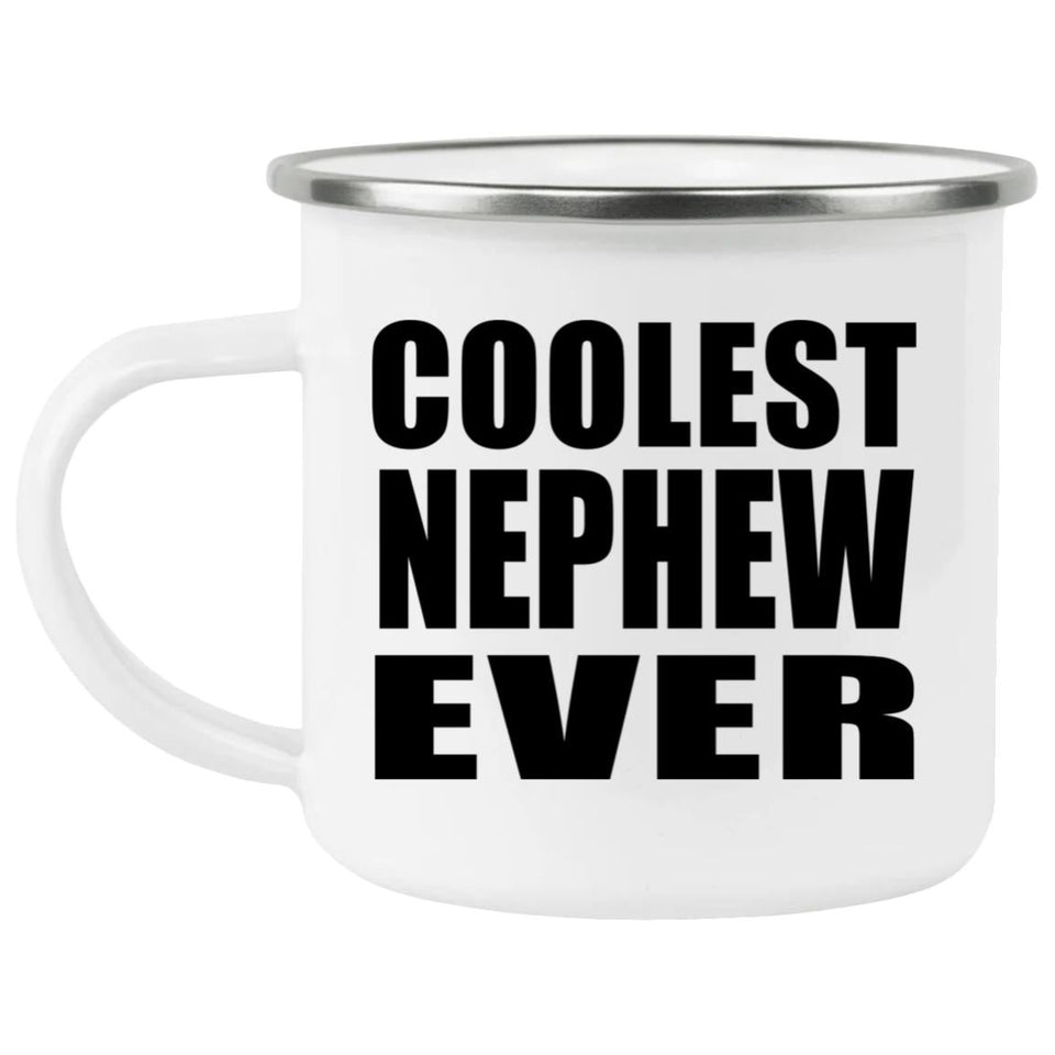 Coolest Nephew Ever - 12oz Camping Mug