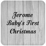 Jerome Baby's First Christmas - Drink Coaster F