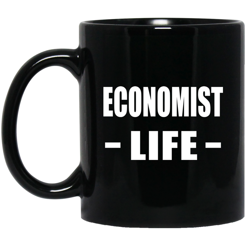 Economist Life - 11oz Coffee Mug Black