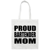Proud Bartender Mom - Tote Bag White