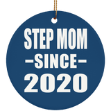 Step Mom Since 2020 - Circle Ornament
