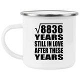94th Anniversary Square Root of 8836 Years Still In Love - 12oz Camping Mug