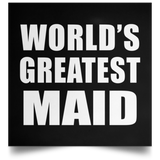 World's Greatest Maid - Poster Square