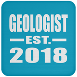 Geologist Established EST. 2018 - Drink Coaster