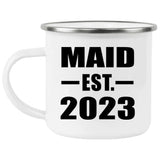 Maid Established EST. 2023 - 12oz Camping Mug