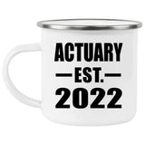 Actuary Established EST. 2022 - 12oz Camping Mug