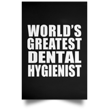 World's Greatest Dental Hygienist - Poster Portrait