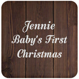 Jennie Baby's First Christmas - Drink Coaster D