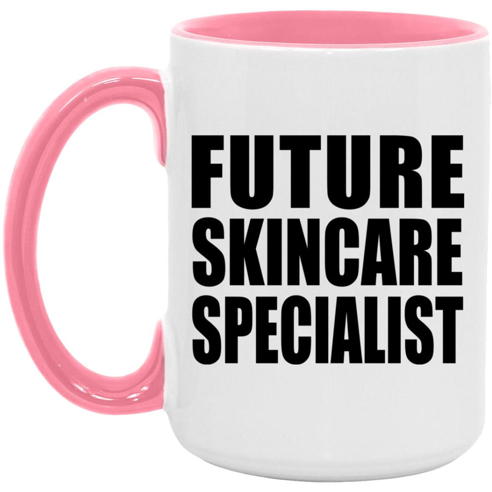 Future Skincare Specialist - 15oz Accent Mug Pink