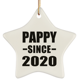 Pappy Since 2020 - Star Ornament