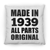 85th Birthday Made in 1939 All Parts Original - Throw Pillow
