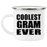 Coolest Gram Ever - 12oz Camping Mug