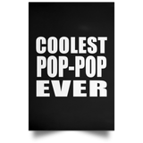 Coolest Pop-Pop Ever - Poster Portrait
