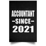 Accountant Since 2021 - Poster Portrait