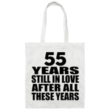 55th Anniversary 55 Years Still In Love After Years - Tote Bag White