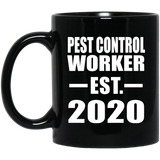 Pest Control Worker Established EST. 2020 - 11oz Coffee Mug