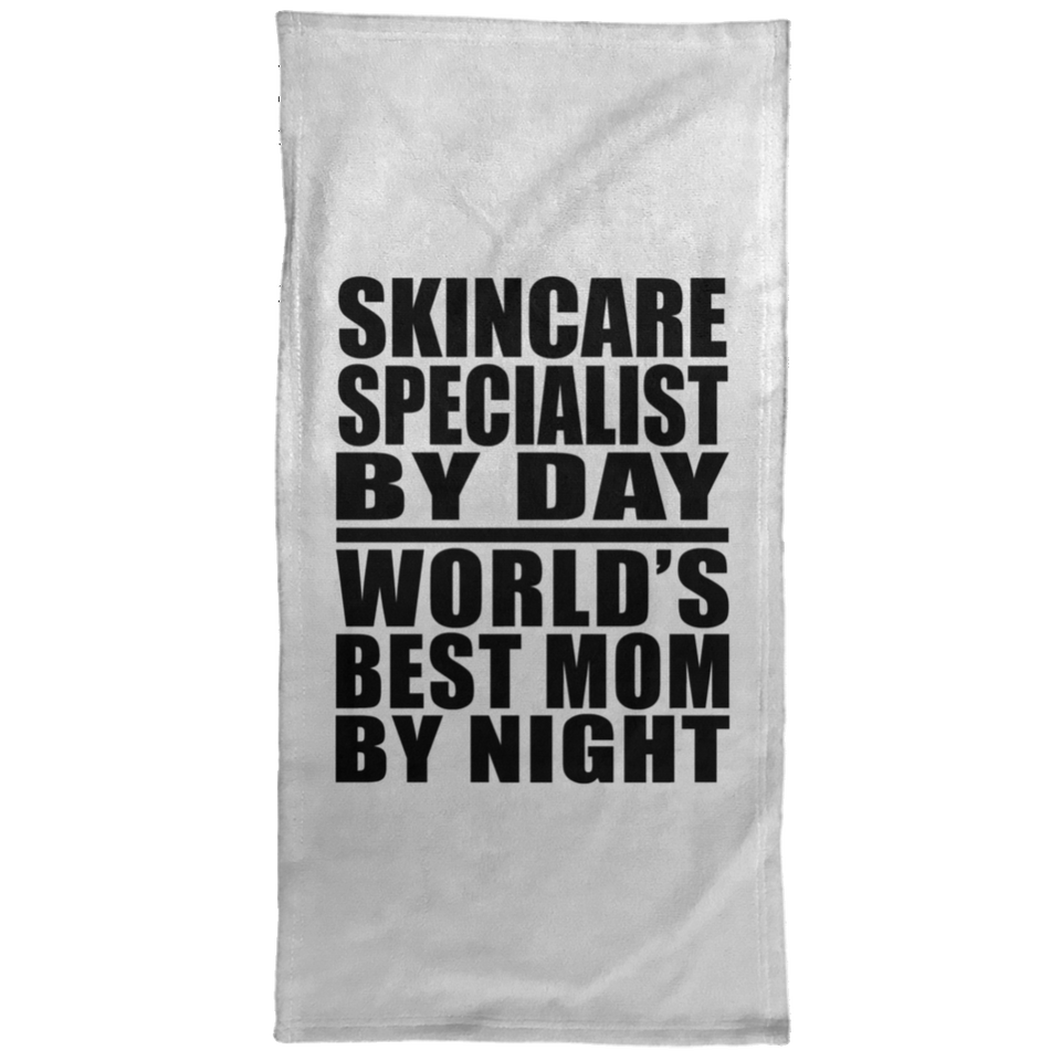 Skincare Specialist By Day World's Best Mom By Night - Hand Towel