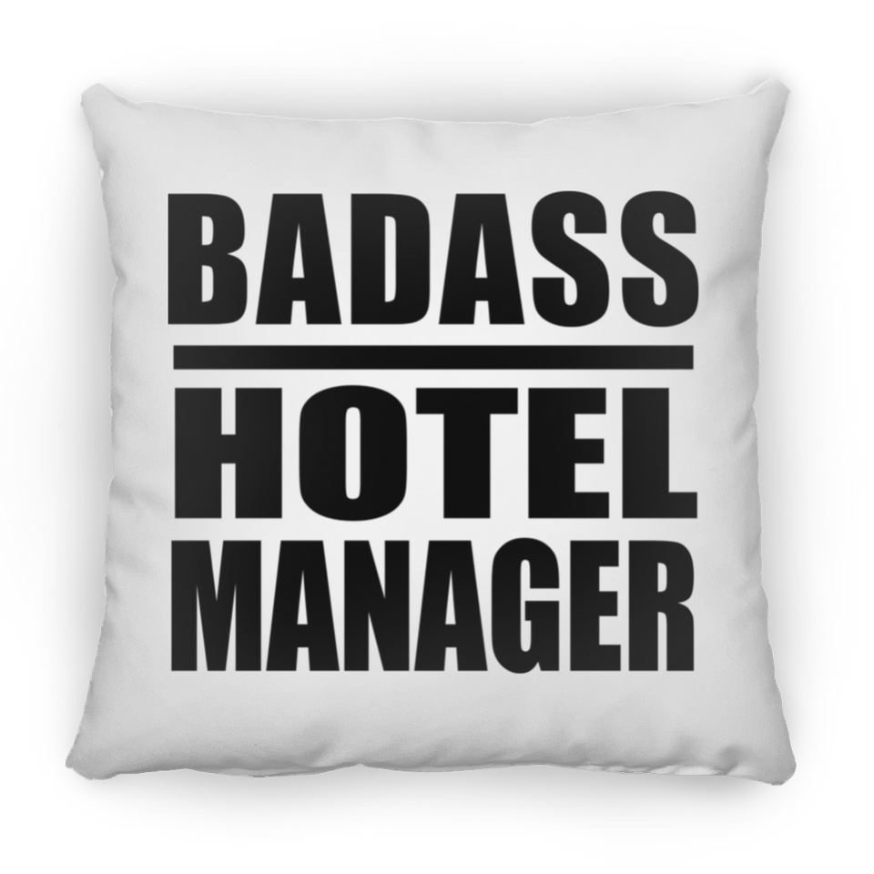 Badass Hotel Manager - Throw Pillow