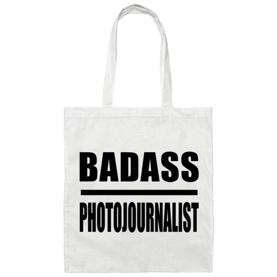 Badass Photojournalist - Tote Bag White