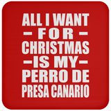 All I Want For Christmas Is My Perro De Presa Canario - Coaster