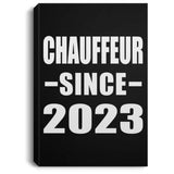 Chauffeur Since 2023 - Canvas Portrait